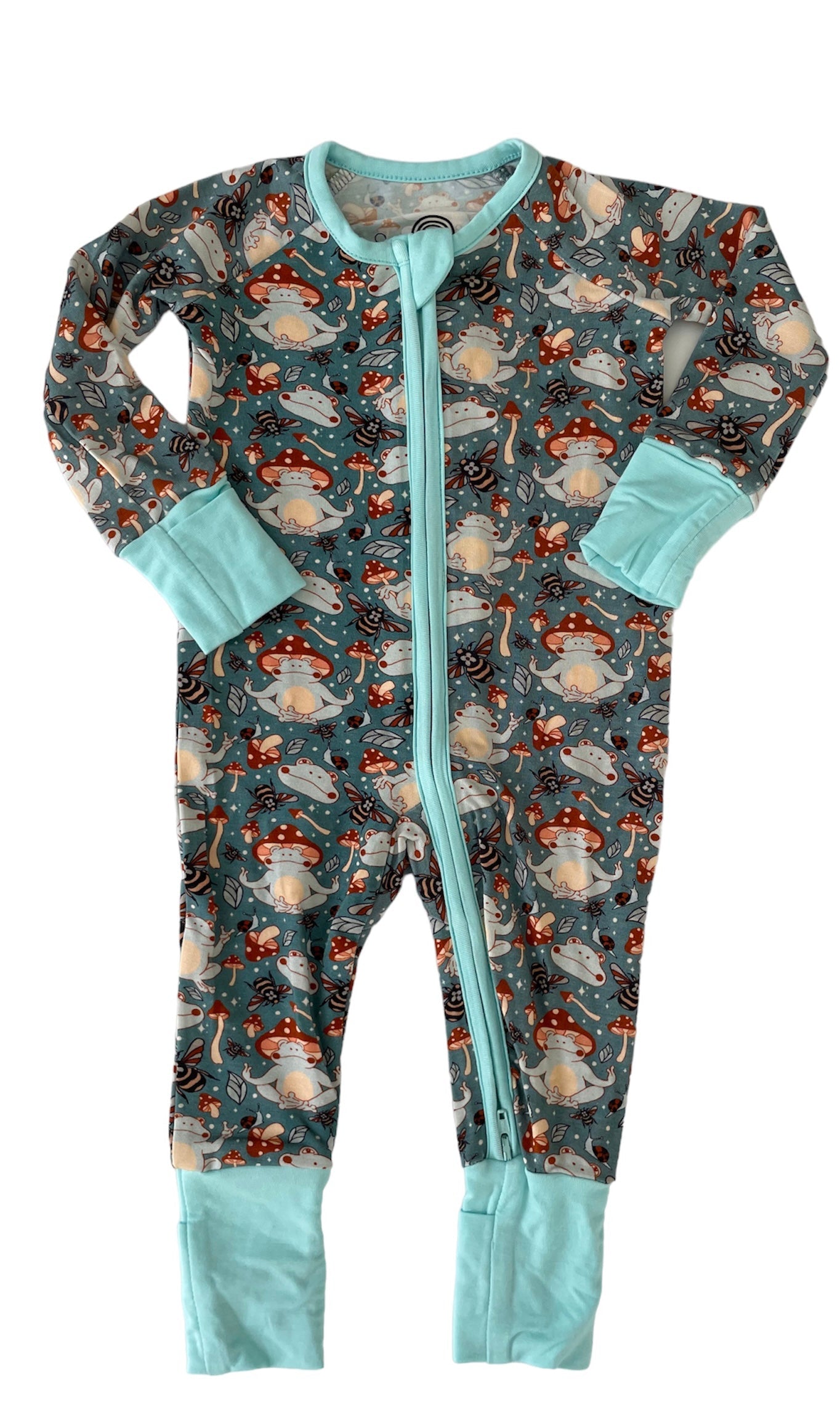 Toad-ally Zen Zippy Bamboo Pajamas