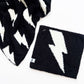 Lightning Bolt Plush Lovey | Black