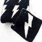 Lightning Bolt Plush Lovey | Black