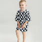 Shorts Set | Wavy Checkered