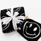 Smiley Plush Lovey | Black