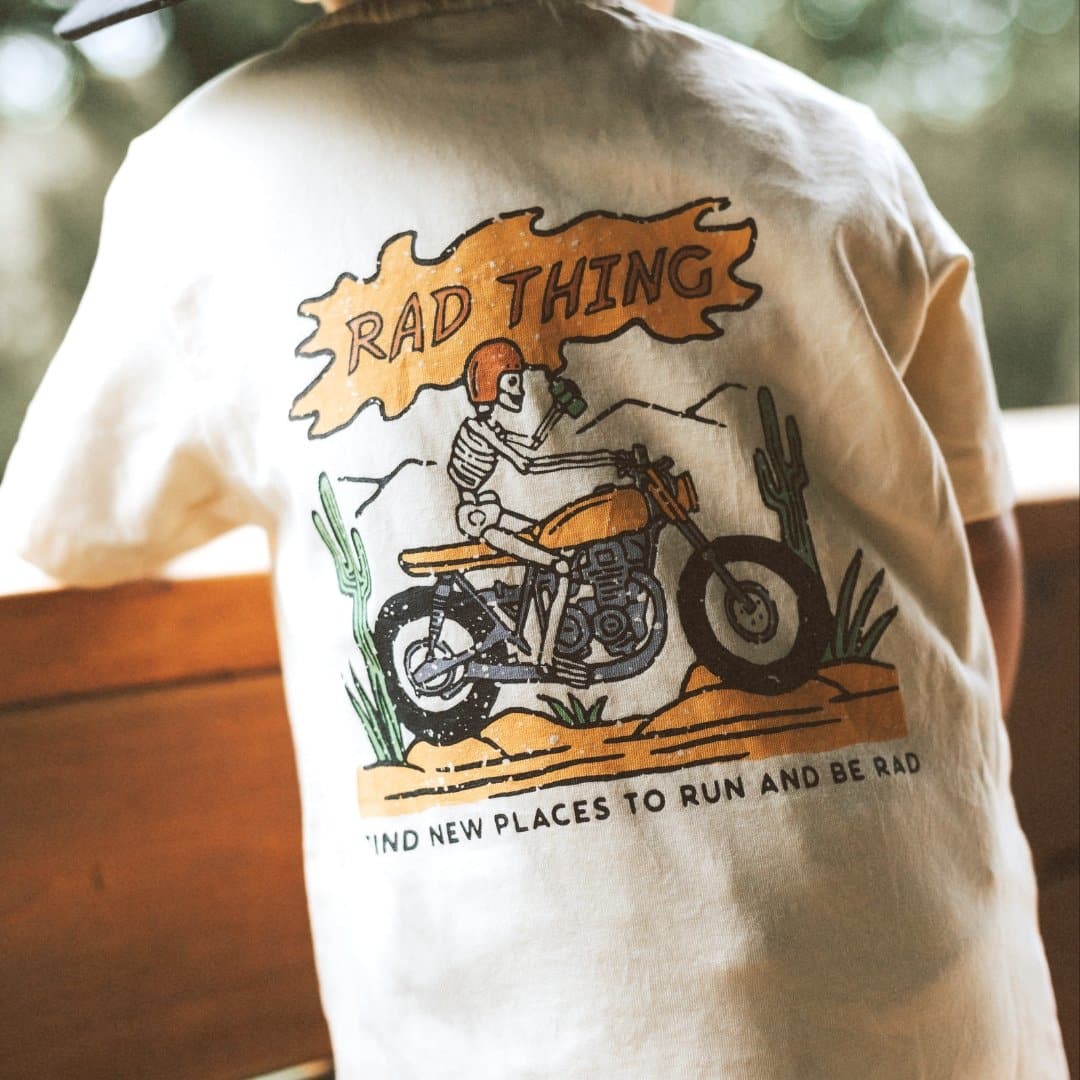 WHERE THE RAD THINGS ARE™ TEE - GOLDEN YELLOW