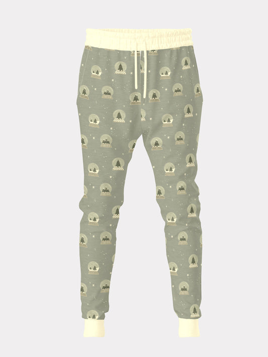 Whimsical Winter Adult Bamboo Joggers