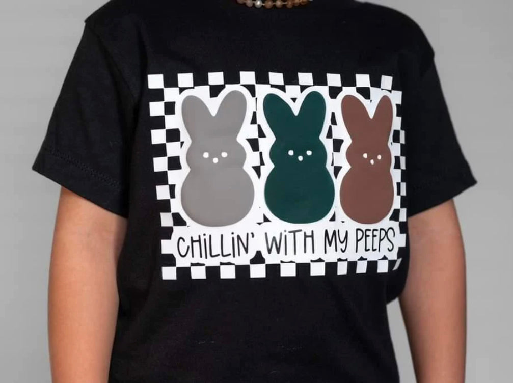 Chillin’ with my Peeps Puff Design