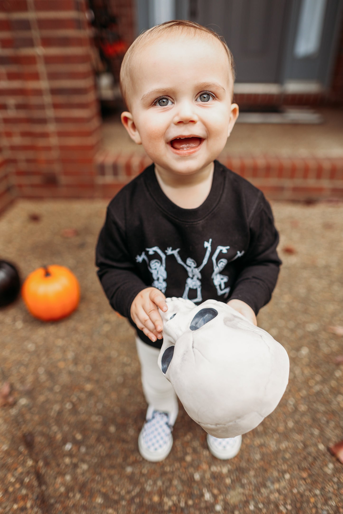 Dancing Skeletons Kids Sweatshirt